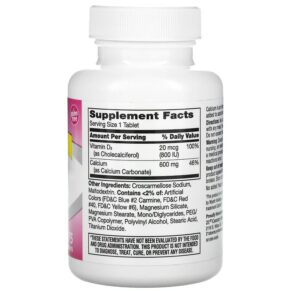21st Century 600+D3 Calcium & Vitamin D3 Supplement 75 Tablets 3 21st Century 600+D3 Calcium & Vitamin D3 Supplement 75 Tablets 740985275290