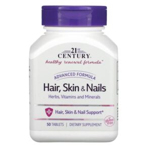 21st Century Advanced Formula Hair Skin & Nails 50 viên 740985214343