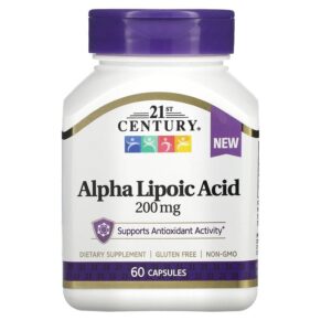 21st Century Alpha Lipoic Acid 200 mg 60 viên 740985280720