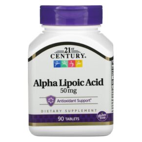 21st Century Alpha Lipoic Acid 50 mg 90 viên 740985216743
