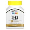 21st Century B-12 500 mcg 110 viên 740985223093