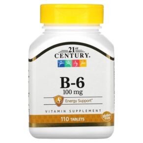 21st Century B-6 100 mg 110 viên 740985211960