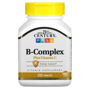 21st Century B-Complex Plus Vitamin C 100 viên 740985226681