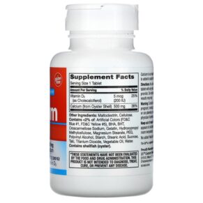 21st Century Calcium 500 + D3 5 mcg (200 IU) 90 Tablets 740985275160