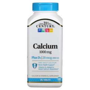21st Century Calcium Plus D3 1.000 mg 90 viên 740985270707