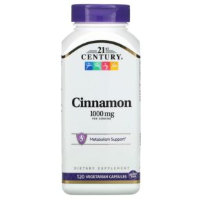 21st Century Cinnamon 500 mg 120 viên 740985270691