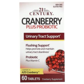 21st Century Cranberry Plus Probiotic 60 viên 740985278482