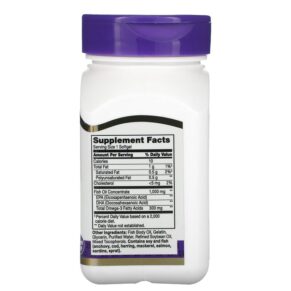 21st Century Fish Oil 1000 mg 60 Softgels 740985214954