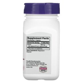 21st Century Gelatin 600 mg 100 Capsules 740985226636