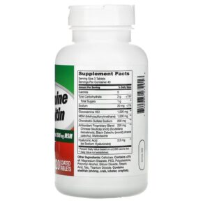 21st Century Glucosamine Chondroitin Advanced 120 Coated Tablets 740985272916