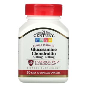21st Century Glucosamine/Chondroitin Double Strength 500 mg/400 mg 60 viên 740985223017