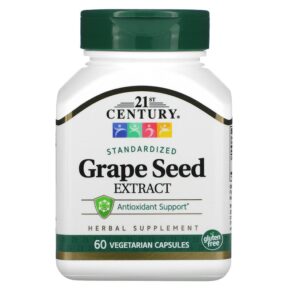 21st Century Grape Seed Extract Standardized 60 viên 740985213780