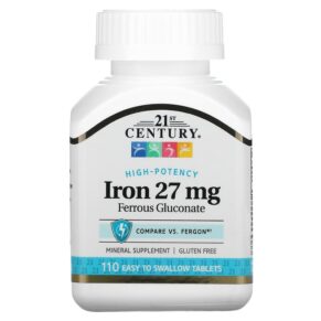 21st Century High-Potency Iron 27 mg 110 viên 740985226902