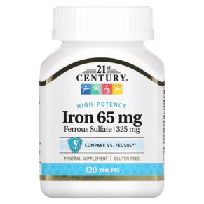21st Century Iron 65 mg 120 viên 740985226704