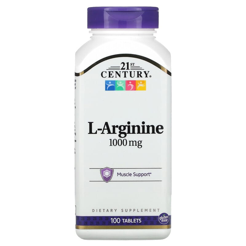 21st Century L-Arginine 1.000 mg 100 Tablets 1 21st Century L-Arginine 1.000 mg 100 viên 740985270868