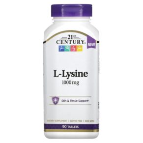 21st Century L-Lysine 1.000 mg 90 viên 740985280638