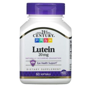 21st Century Lutein 20 mg 60 viên 740985270738