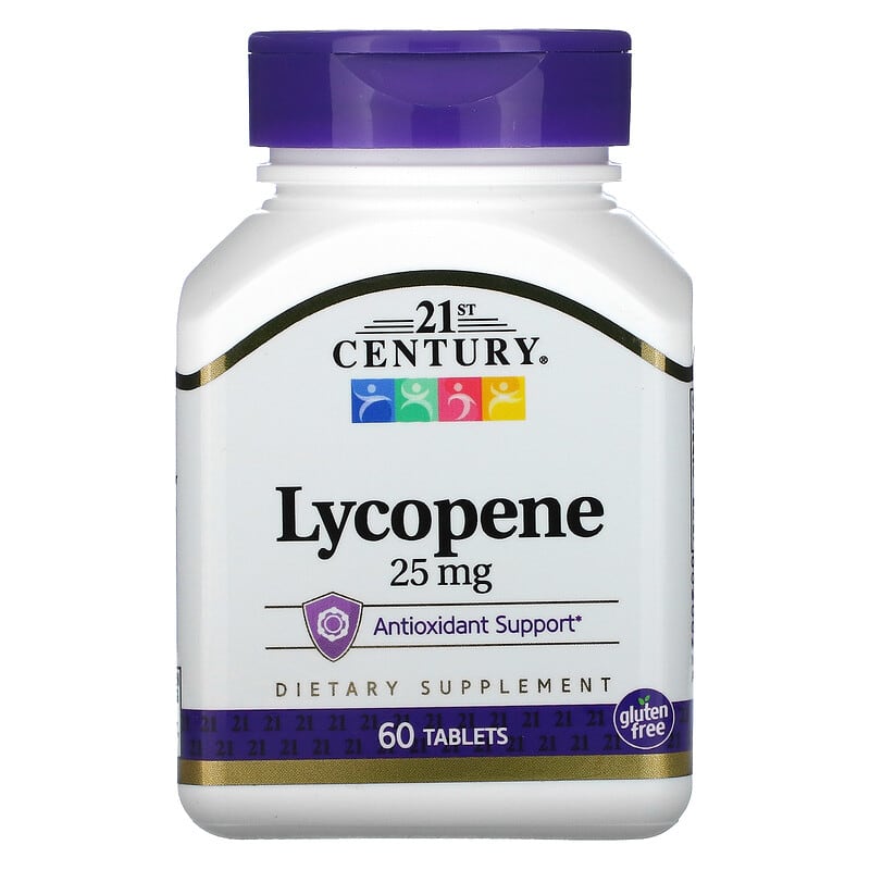 21st Century Lycopene 25 mg 60 Tablets 1 21st Century Lycopene 25 mg 60 viên 740985224007