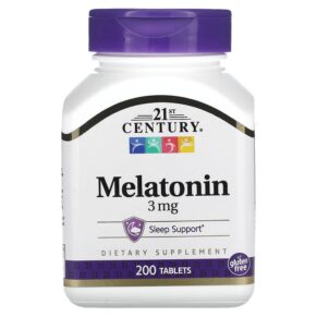 21st Century Melatonin 3 mg 200 viên 740985227213