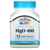 21st Century MgO-400 90 Tablets 5 21st Century MgO-400 90 viên 740985270721