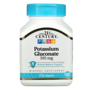 21st Century Potassium Gluconate 595 mg 110 viên 740985213872