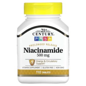 21st Century Prolonged Release Niacinamide 500 mg 110 viên 740985225509