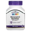 21st Century Resveratrol Red Wine Extract 90 viên 740985272855