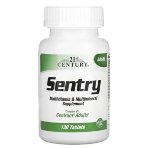 21st Century Sentry Adults Multivitamin & Multimineral Supplement 130 viên 740985223802
