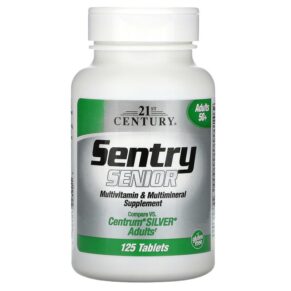 21st Century Sentry Senior Multivitamin & Multimineral Supplement Adults 50+ 125 viên 740985223901