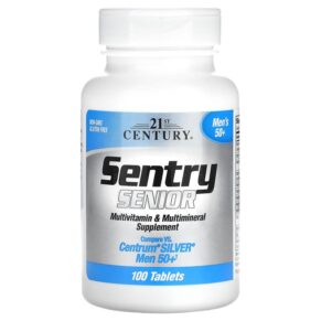 21st Century Sentry Senior Multivitamin & Multimineral Supplement Men 50+ 100 viên 740985275405