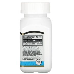 21st Century Slow Release Iron 60 Tablets 740985273432