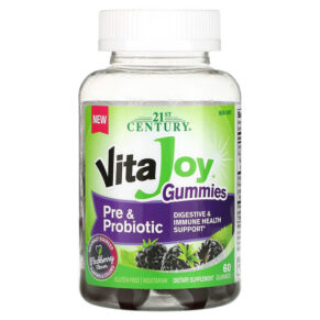 21st Century Vita Joy Pre & Probiotic Blackberry 60 viên 740985280355