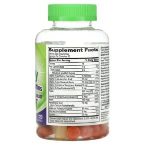 21st Century VitaJoy Gummies Adult Multivitamin Fruit Flavor 120 Gummies 740985276181