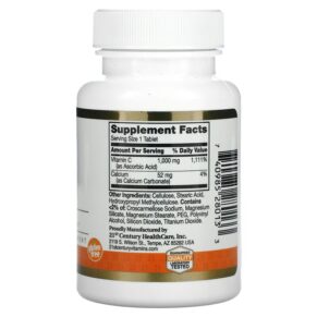 21st Century Vitamin C 1.000 mg 60 Tablets 740985280133