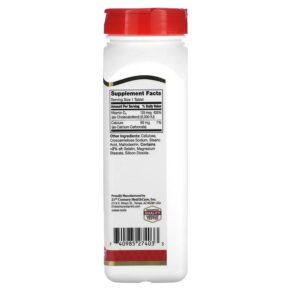 21st Century Vitamin D3 125 mcg (5.000 IU) 360 Tablets 740985274033