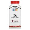 21st Century Vitamin D3 125 mcg (5.000 IU) 360 viên 740985274033