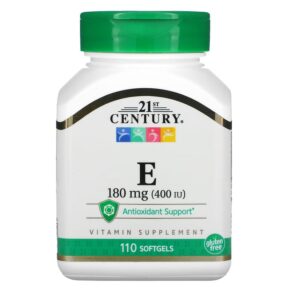 21st Century Vitamin E 180 mg (400 IU) 110 viên 740985212455