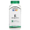 21st Century Vitamin E 180 mg (400 IU) 250 viên 740985227305