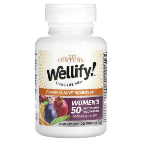 21st Century Wellify! Women's 50+ Multivitamin Multimineral 65 viên 740985224601