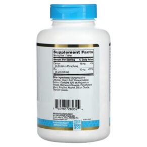 21st Century Zinc Citrate 50 mg 360 Tablets 740985280324