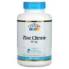 21st Century Zinc Citrate 50 mg 360 viên 740985280324