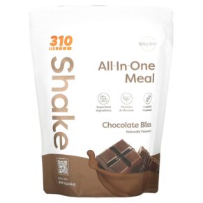 310 Nutrition All-In-One Meal Shake Chocolate Bliss 14.6 oz (414.4 g) 810018832056