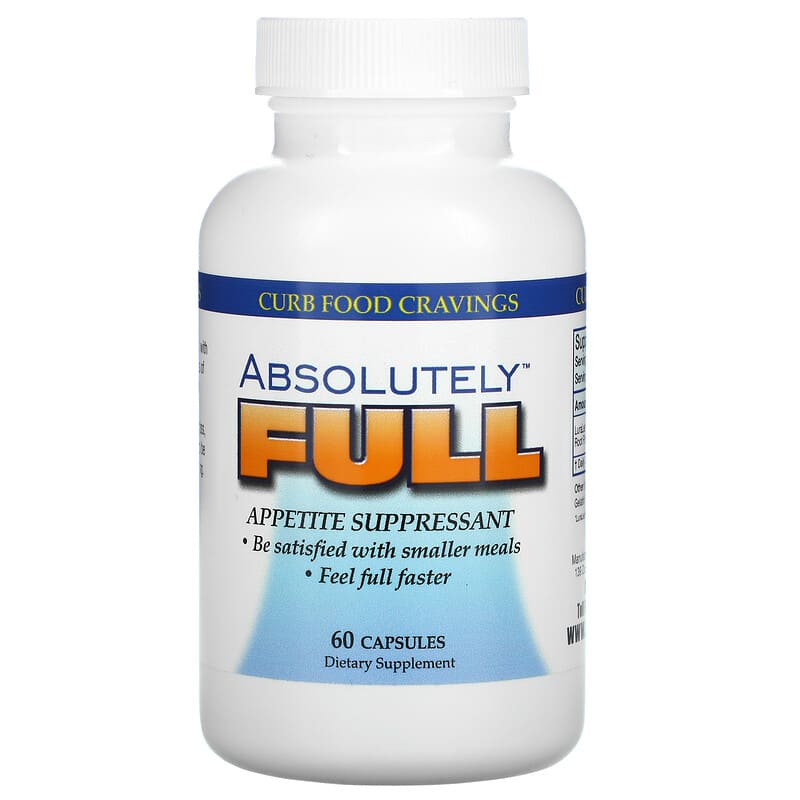 Absolute Nutrition Absolutely Full Appetite Suppressant 60 Capsules 1 Absolute Nutrition Absolutely Full Appetite Suppressant 60 viên 708235089219