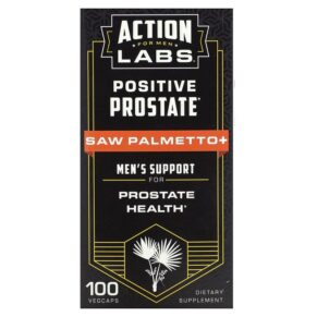 Action Labs Positive Prostate Saw Palmetto Men's Support 100 viên 047868488809