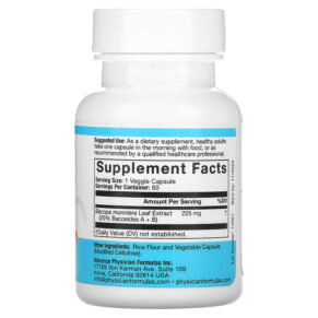 Advance Physician Formulas Inc. Bacopa Extract 225 mg 60 Vegetable Capsules 3 Advance Physician Formulas Inc. Bacopa Extract 225 mg 60 Vegetable Capsules 896996000045