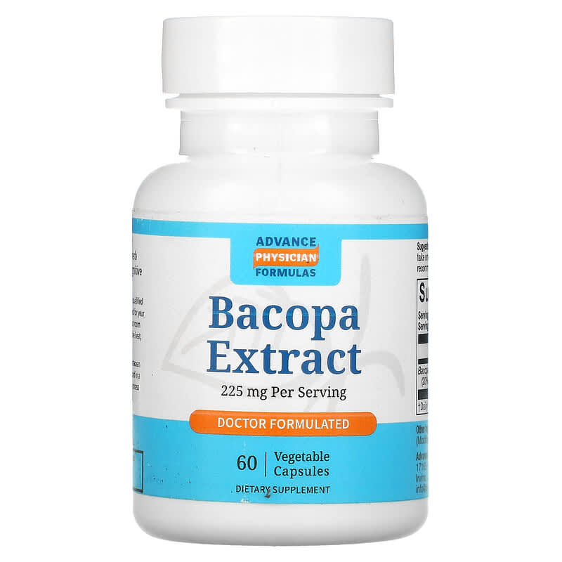Advance Physician Formulas Inc. Bacopa Extract 225 mg 60 Vegetable Capsules 1 Advance Physician Formulas Inc. Bacopa Extract 225 mg 60 viên 896996000045