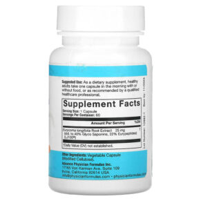 Advance Physician Formulas Inc. LJ 100 25 mg 60 Vegetable Capsules 896996000359