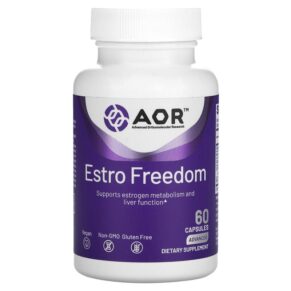 Advanced Orthomolecular Research AOR Estro Freedom 60 viên 624917082975