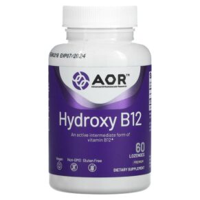 Advanced Orthomolecular Research AOR Hydroxy B12 60 viên 624917083255