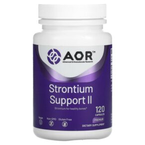 Advanced Orthomolecular Research AOR Strontium Support II 120 viên 624917082043